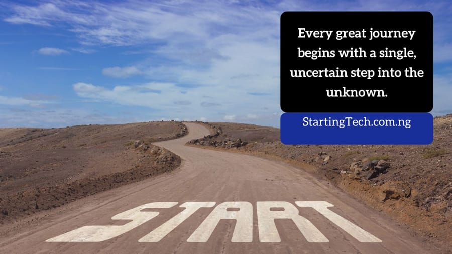 Starting Tech: Embracing the Courage to Begin